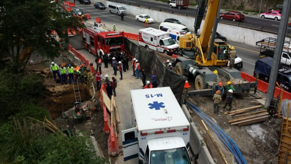 Deja un muerto y dos lesionados derrumbe en obra de Tren Interurbano ...